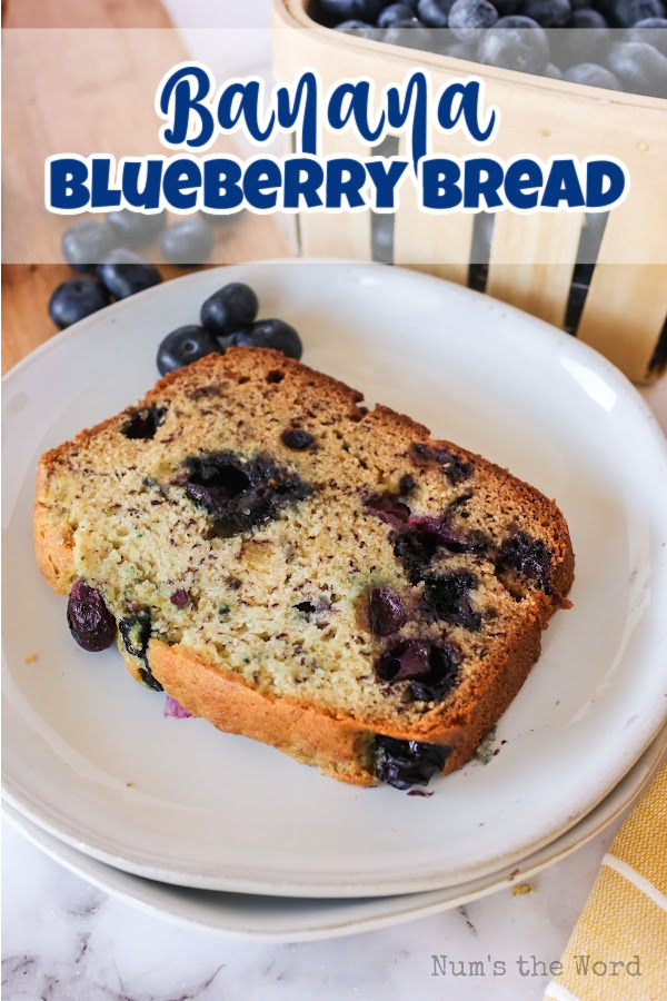 main image of banana blueberry bread