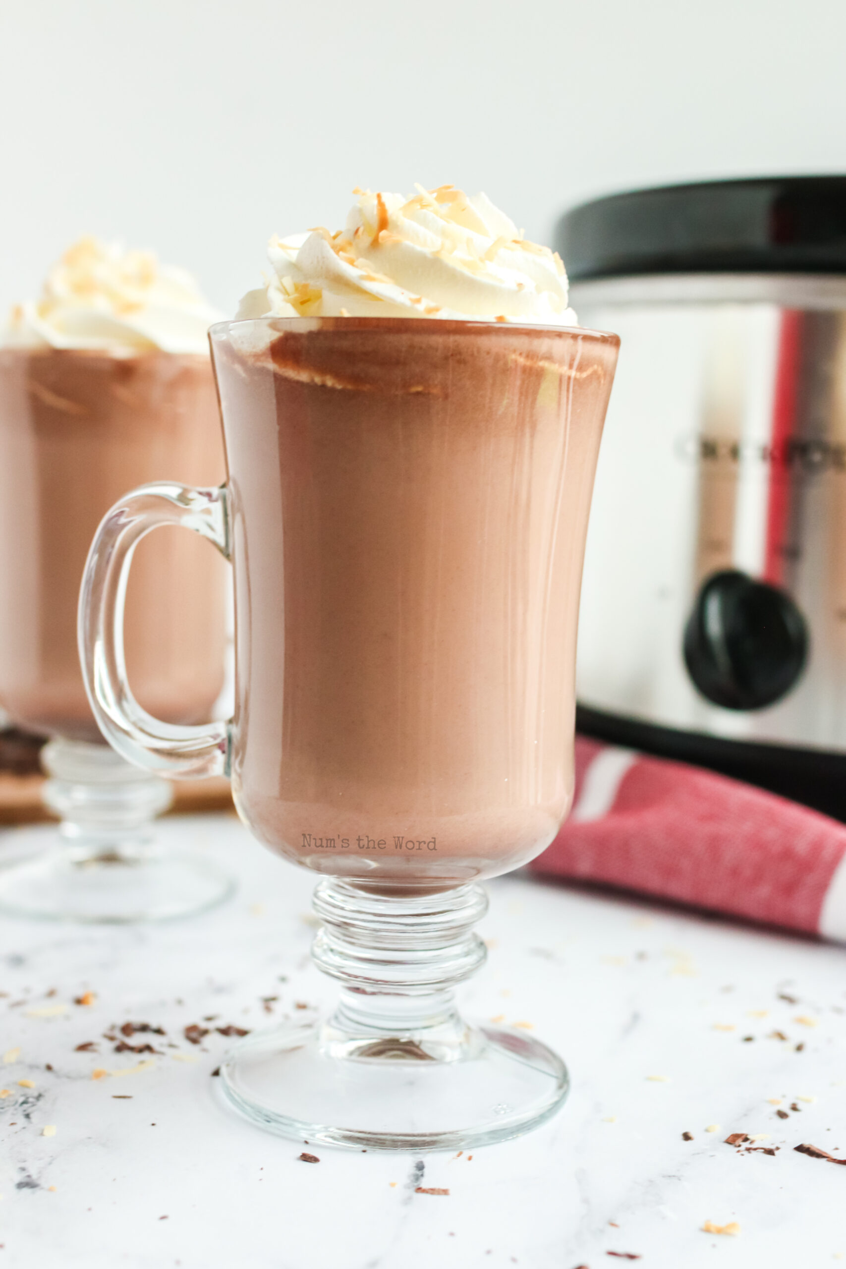 Super Creamy Hot Chocolate with Coconut Milk - The Fit Peach