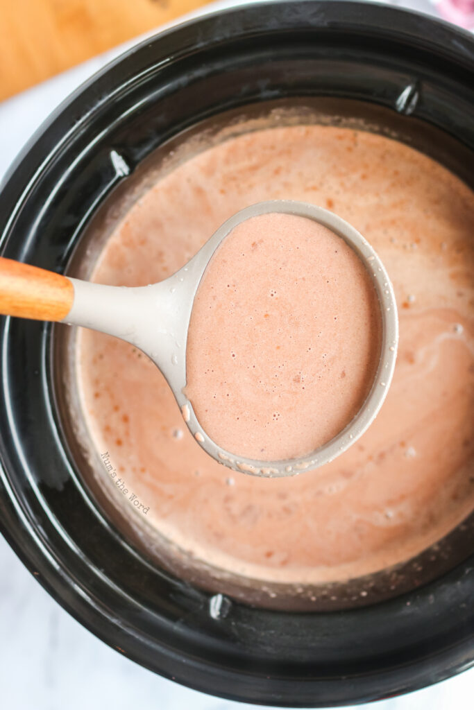 Coconut Milk Hot Chocolate Num's the Word