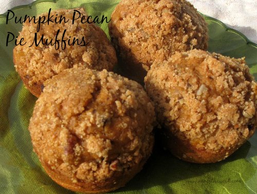 Pumpkin Pecan Pie Chocolate Chip Muffins