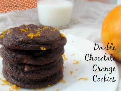 Double Chocolate Orange Cookies