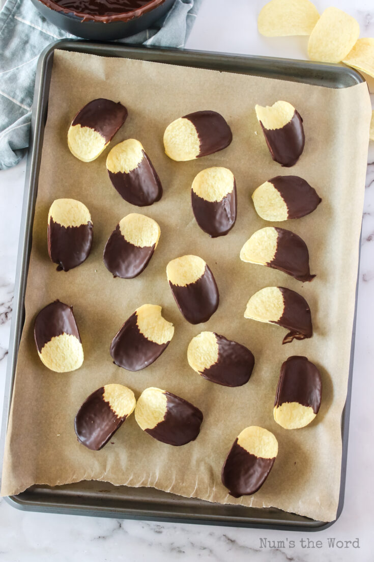Chocolate Covered Pringles Num's the Word