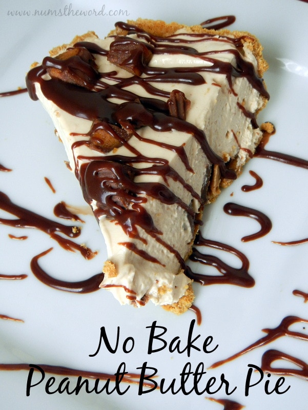 No Bake Peanut Butter Pie