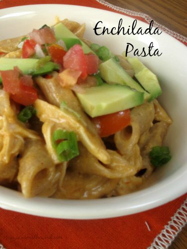 Chicken Enchilada Pasta