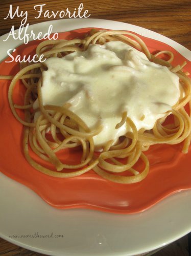 Cream Cheese Alfredo Sauce