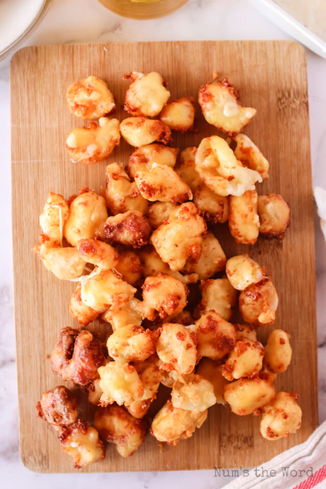 Beer Battered Cheese Curds Num's the Word
