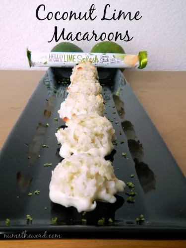 Coconut Lime Macaroons