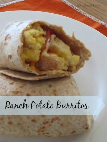 Ranch Potato Burritos