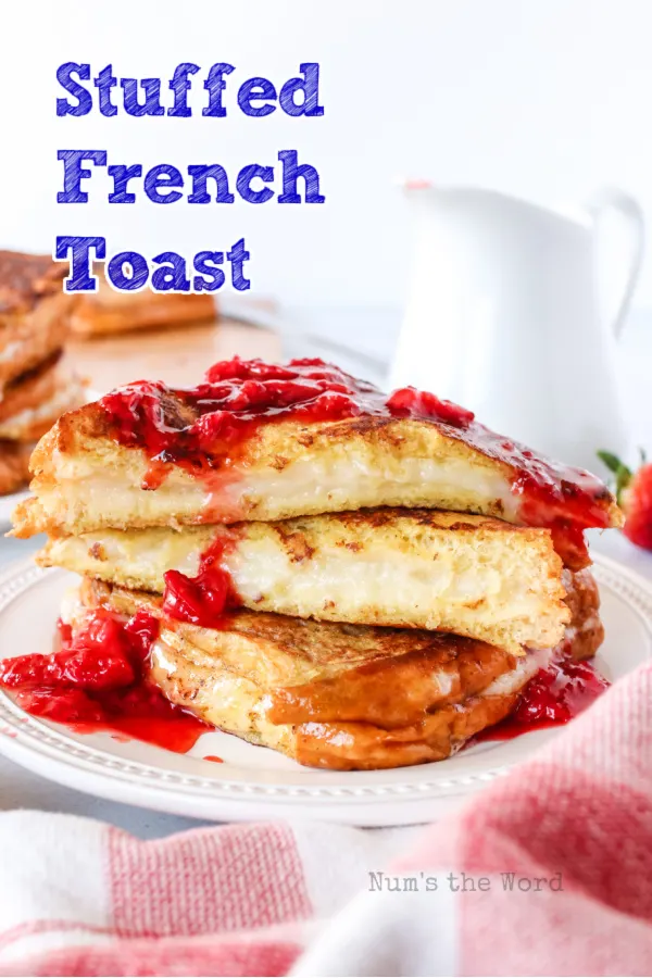 Main image for recipe of stuffed french toast.