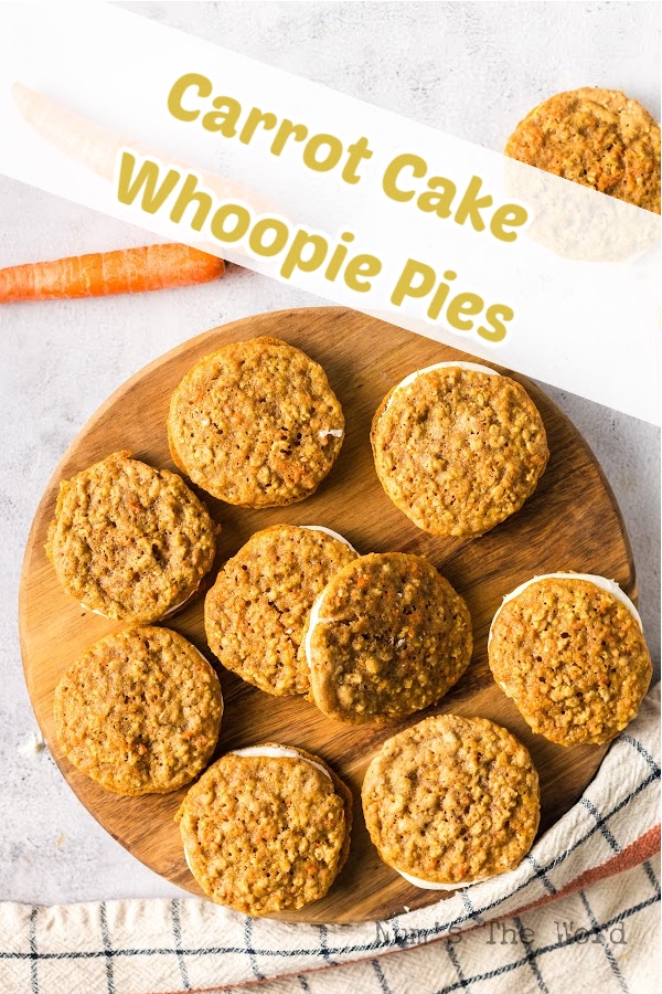 Main image for carrot cake whoopie pies