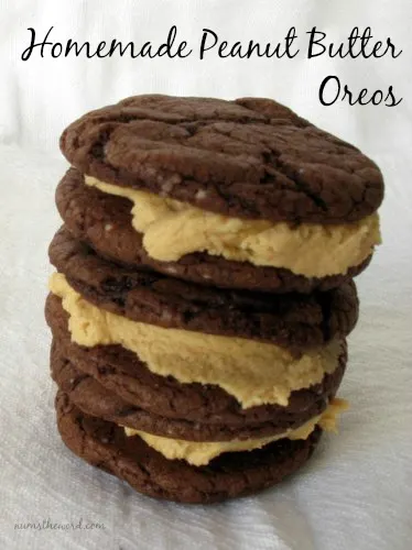 Homemade Peanut Butter Oreos