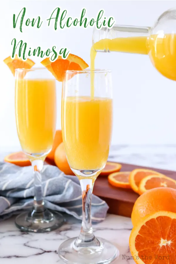 Non Alcoholic Mimosa - Num's the Word