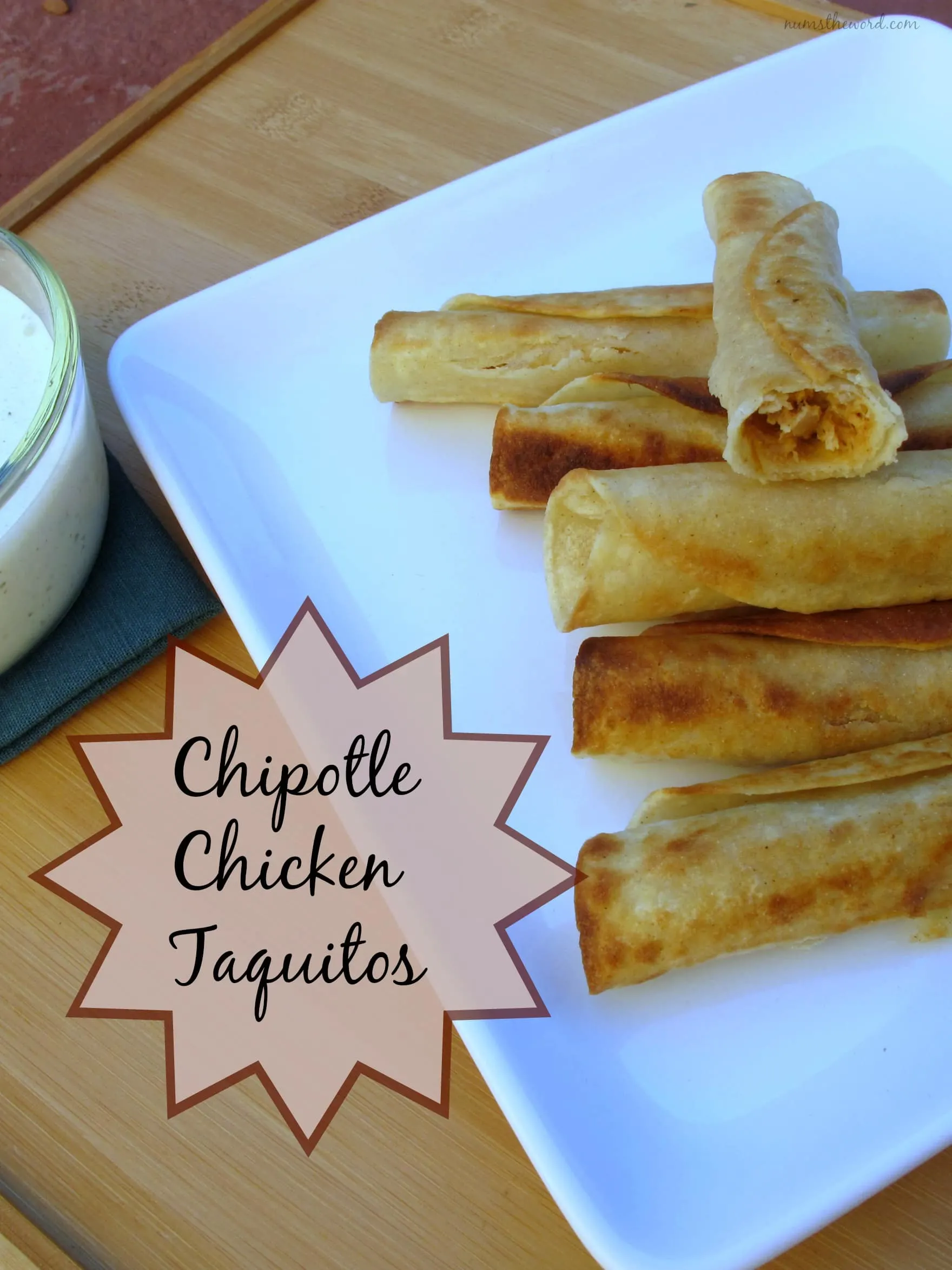 Chipotle ChickenTaquitos