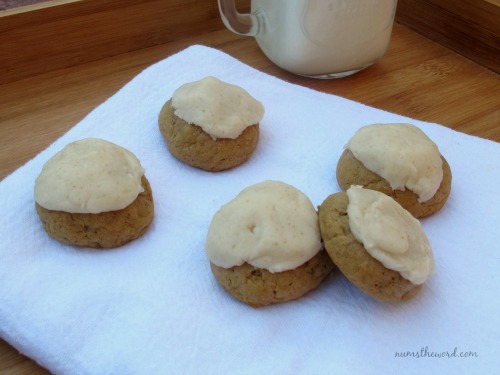 Pumpkin Cookies with Brown Butter Frosting