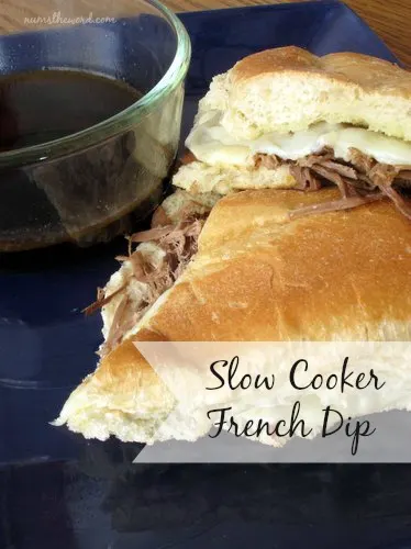 Slow Cooker French Dip Sandwiches