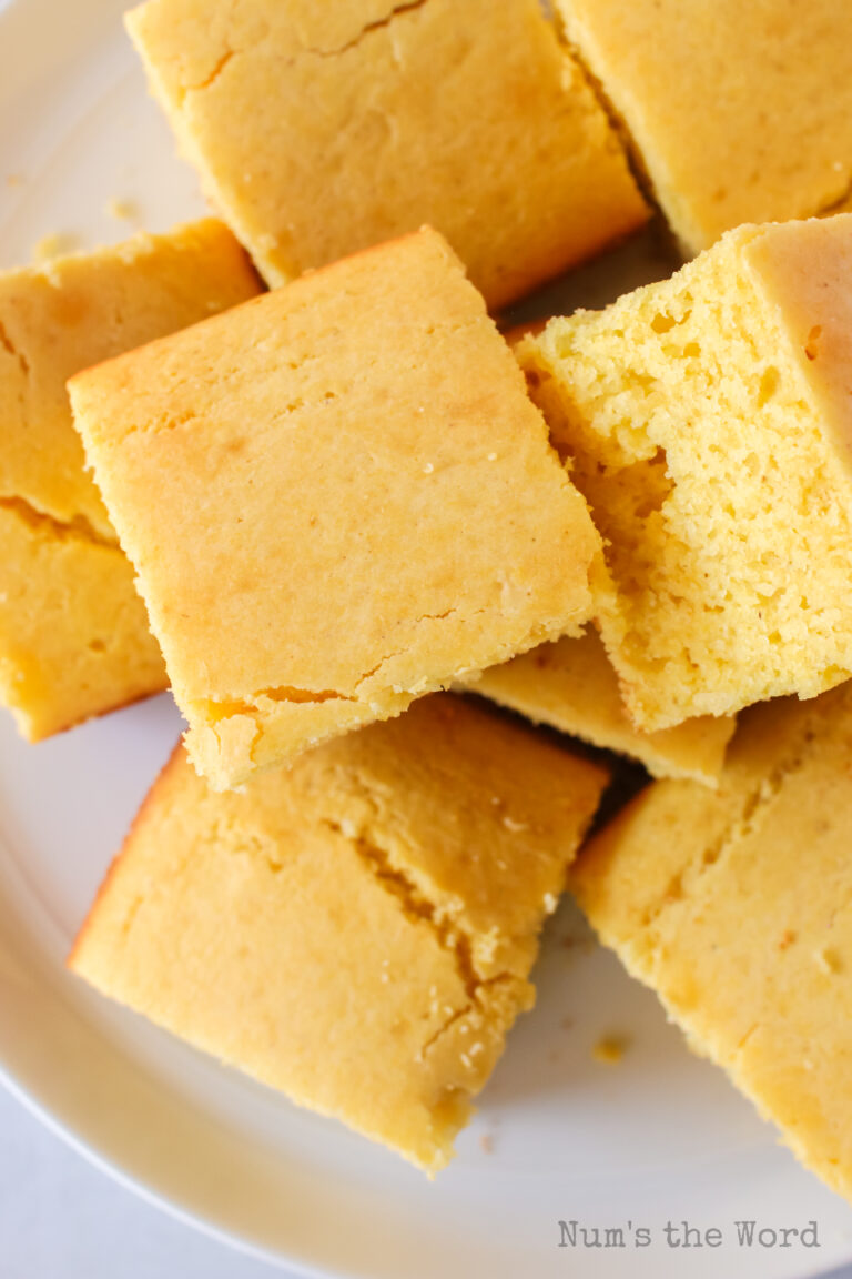 Homemade Cornbread Num's the Word