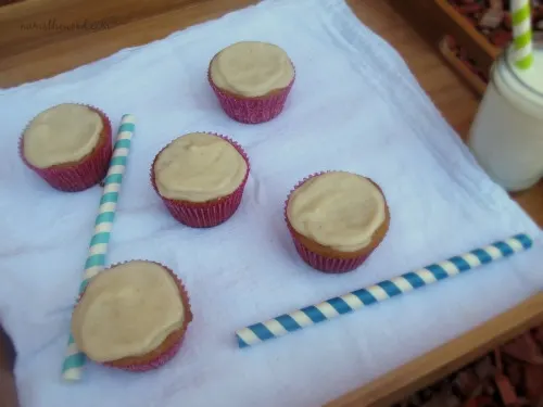 Brown Sugar Cupcakes with Brown Butter Frosting