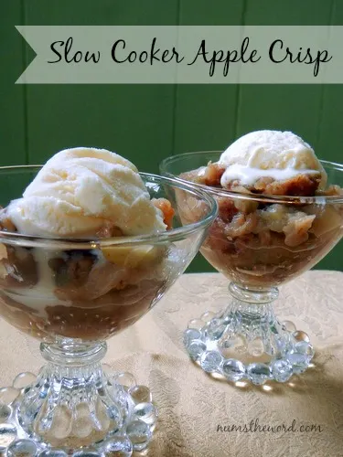 Slow Cooker Apple Crisp