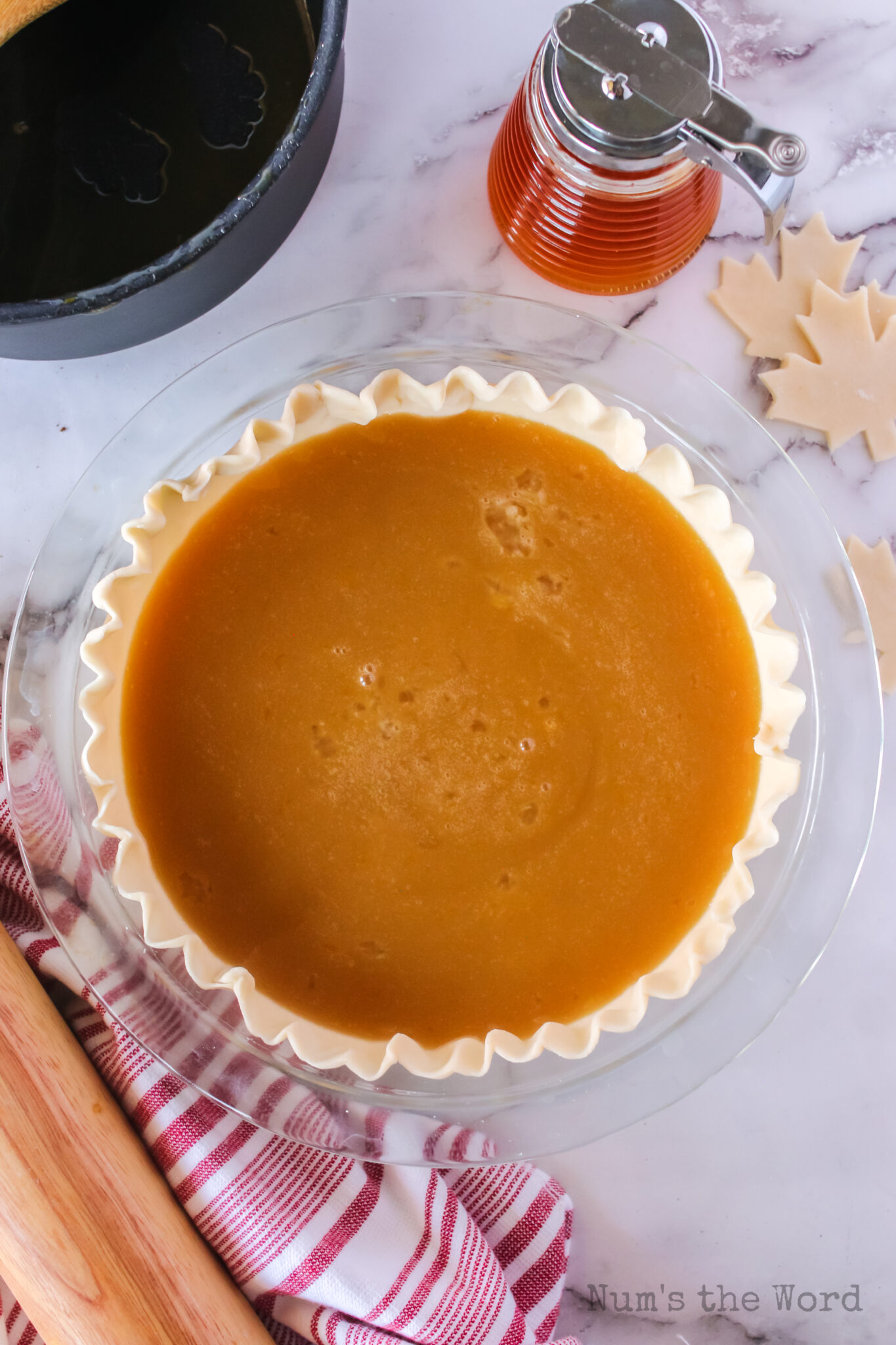 Maple Syrup Pie Num's the Word