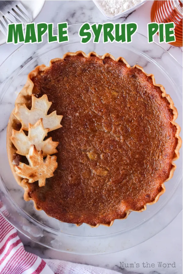 Main image for Maple Syrup Pie