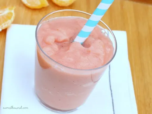 Orange Strawberry Banana Smoothie