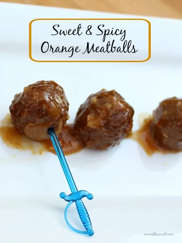 Sweet and Spicy Orange Meatballs