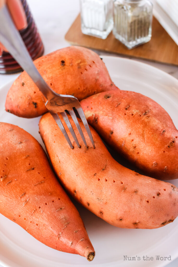Sweet Potatoes with Maple Syrup Num's the Word