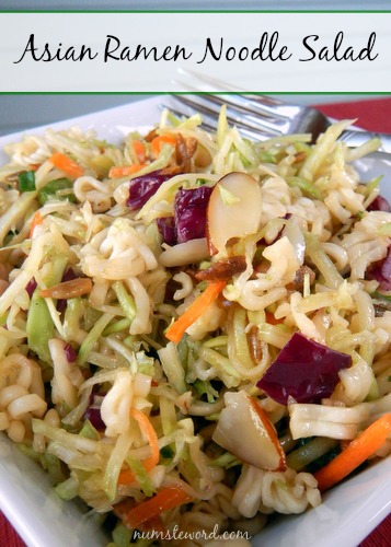 Asian Ramen Noodle Salad  Nums the Word