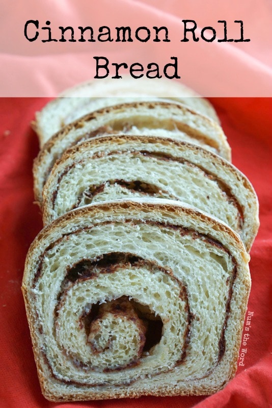 Cinnamon Roll Bread - Main image for recipe of sliced cinnamon roll bread