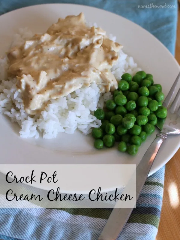 Crock Pot Cream Cheese Chicken