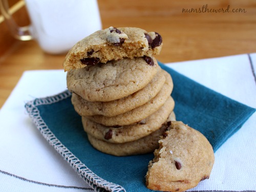 Malted Chocolate Chip Cookies