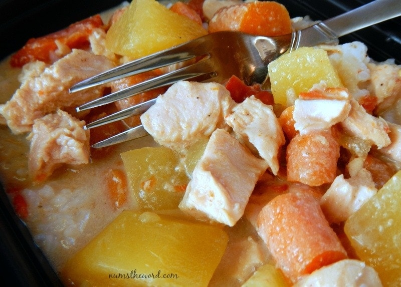 Crock Pot Yellow Coconut Chicken Curry