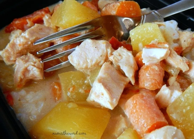 Crock Pot Yellow Coconut Chicken Curry