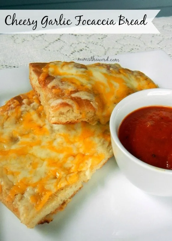 Cheesy Garlic Focaccia Bread