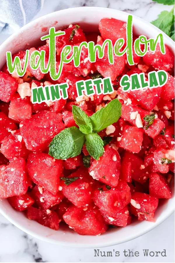 Main image for Watermelon Mint Feta Salad