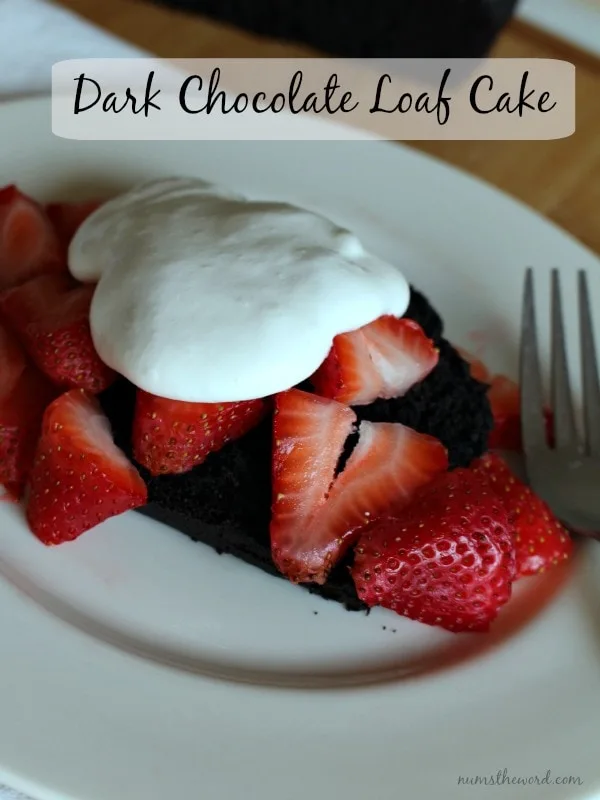 Dark Chocolate Loaf Cake