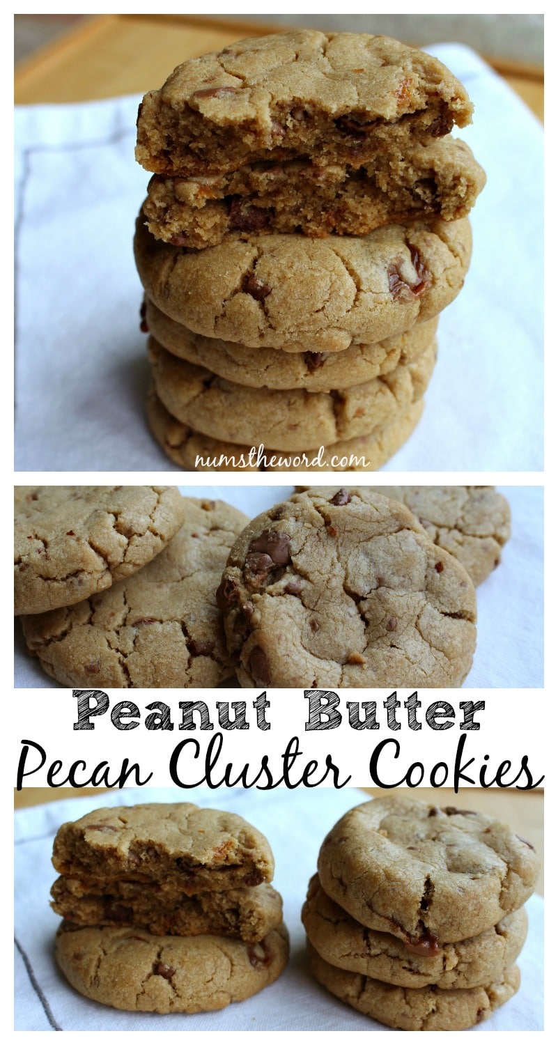 Peanut Butter Pecan Cluster Cookies Num's the Word