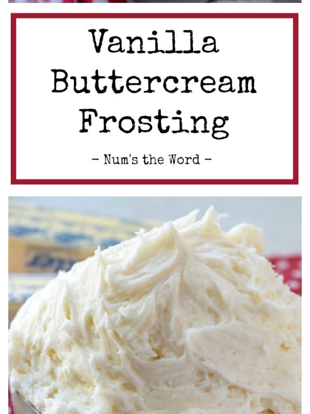 Buttercream Frosting Num's the Word