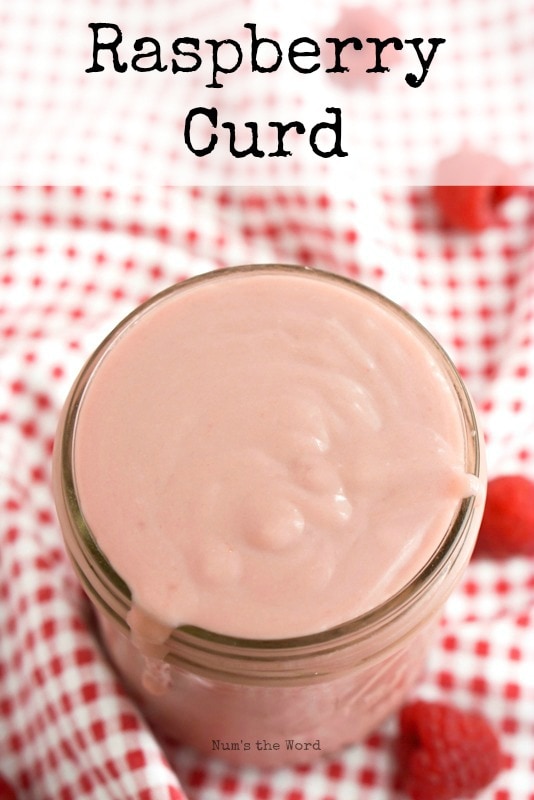 Homemade Raspberry Curd - Main image for recipe