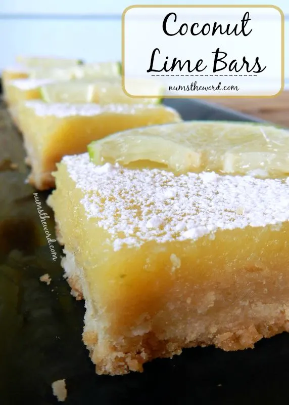 Coconut Lime Bars