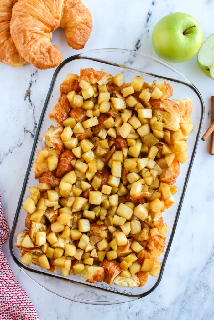 Apple Fritter Breakfast Casserole Num's the Word