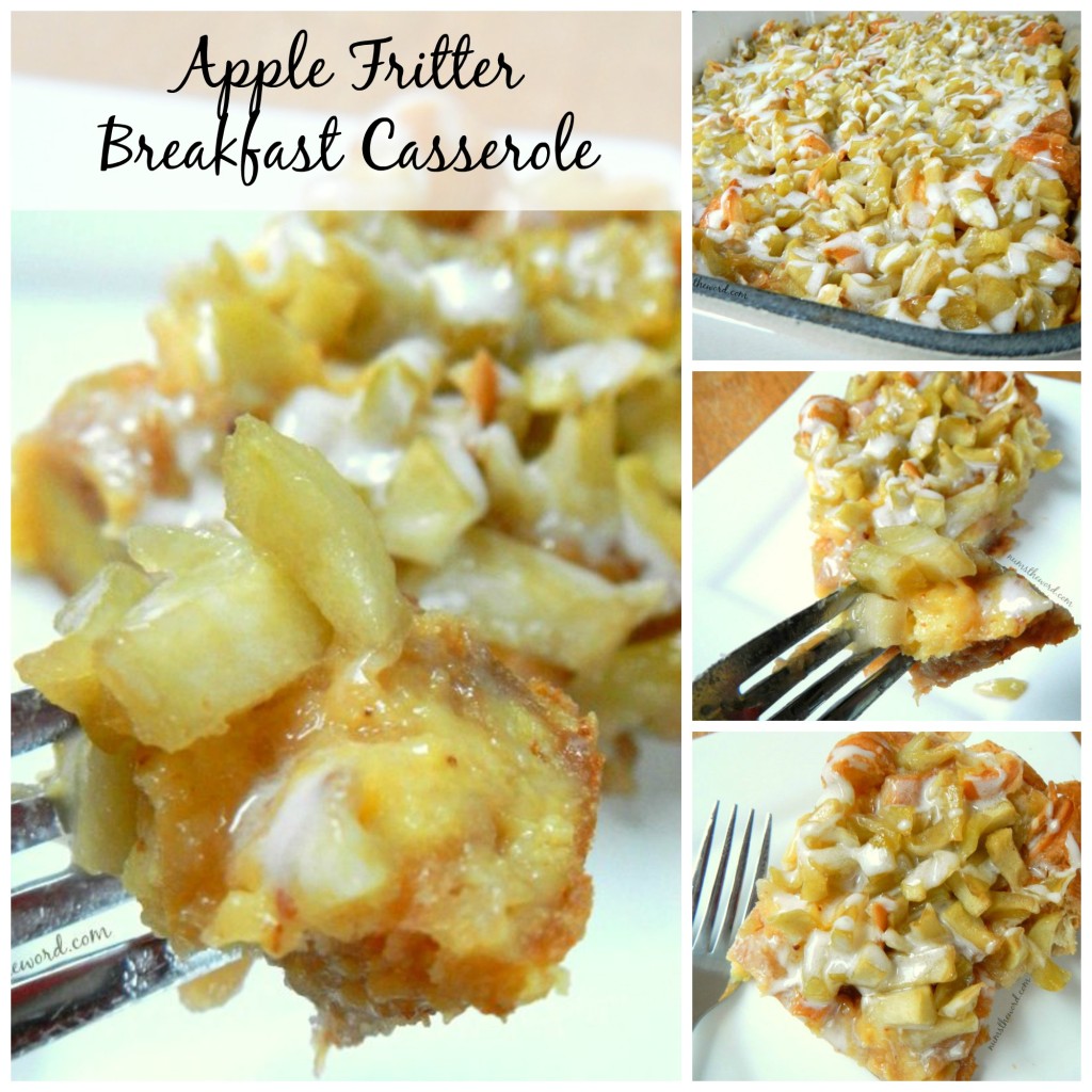 Apple Fritter Breakfast Casserole Num's the Word