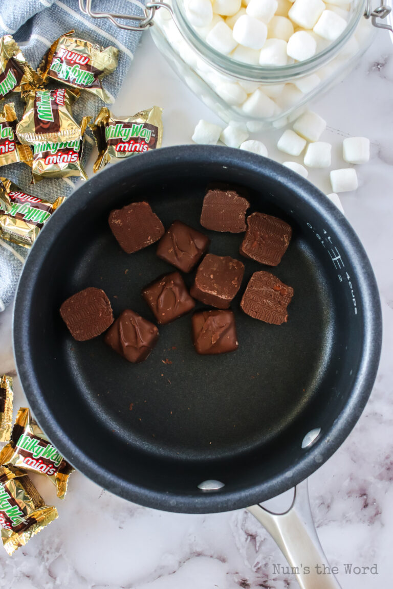 Milky Way Hot Chocolate Num's the Word