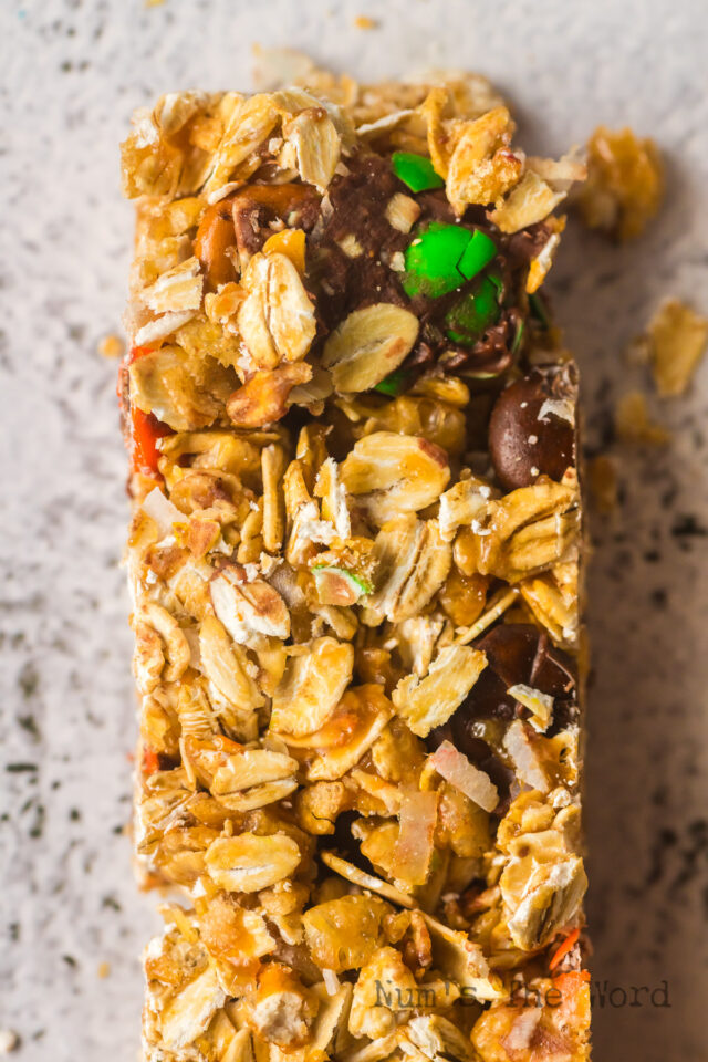 Homemade Chewy Granola Bars Num's the Word