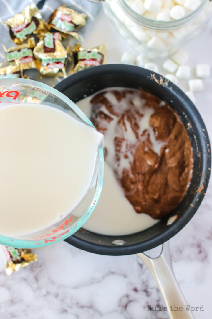 Milky Way Hot Chocolate Num's the Word