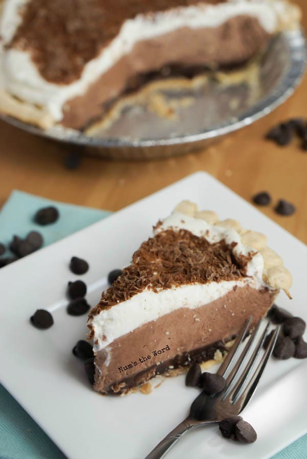 Easy Chocolate Pie - Num's the Word