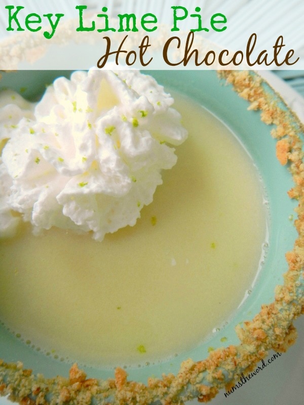 Key Lime Pie Hot Chocolate