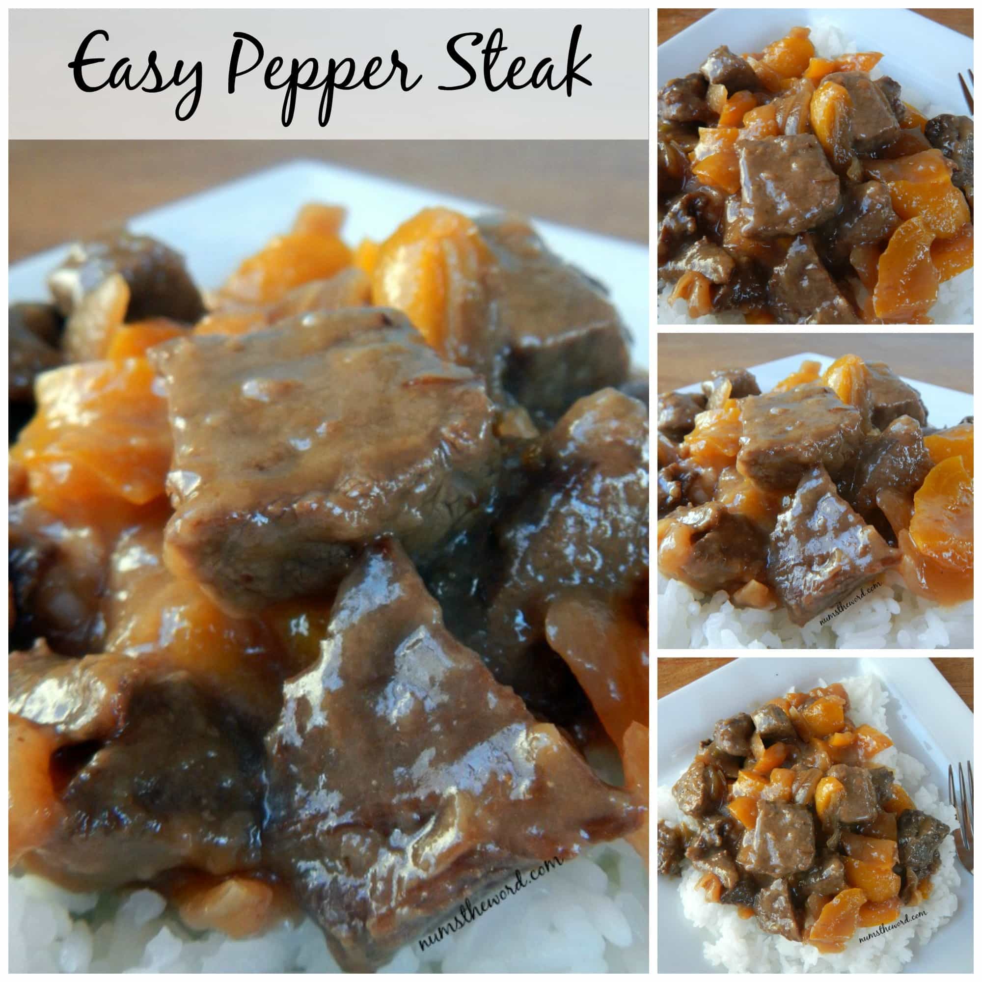 Easy Pepper Steak