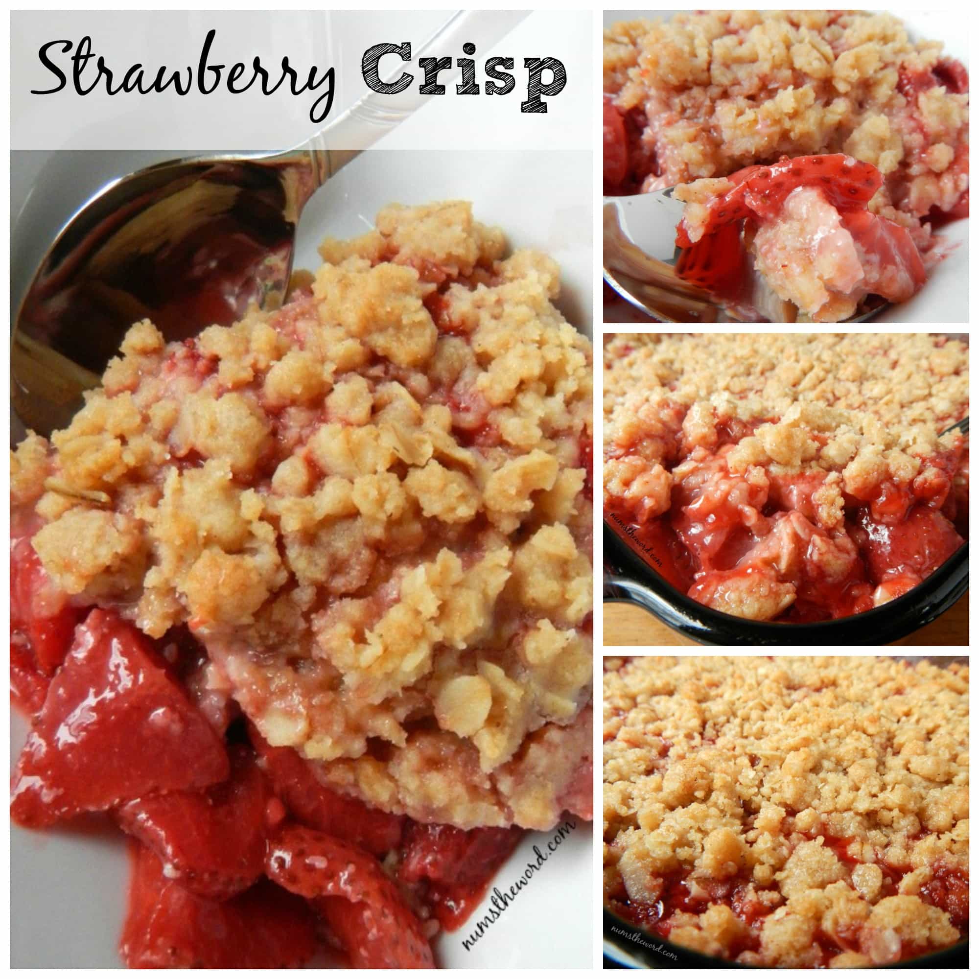 Strawberry Crisp Num's the Word