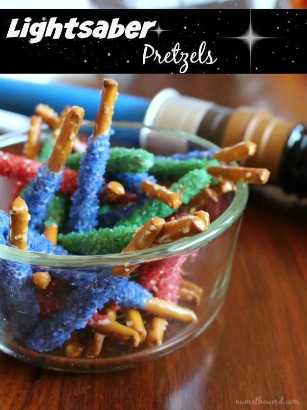 Lightsaber Pretzels